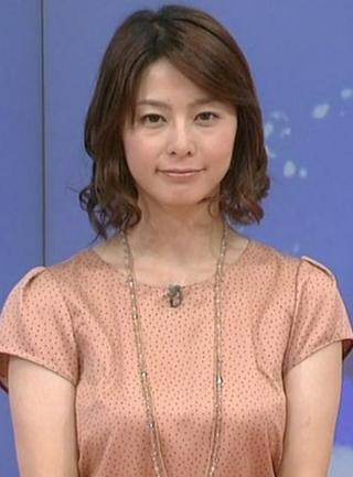 【アラサーNHK杉浦友紀アナ】＼(◎o◎)／大きな着衣横乳おっぱい巨乳エロ画像！