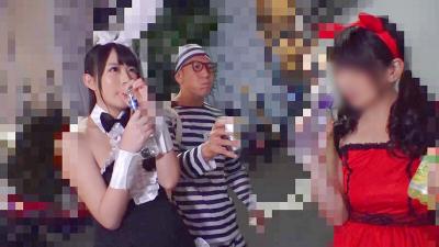 ハロウィンギャルナンパ in渋谷（2） 渋谷ハロウィンに浮かれるコスプレ美女を捕獲して飲んで酔わせて即マンGET！4名 割引 クーポン有