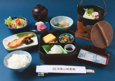 旅館の朝食