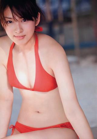 画像☆女優武井咲さんのハイレグ競泳水着の股間の角度がエグいｗｗｗｗｗ