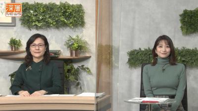 【画像・GIF】「深層NEWS」笹崎里菜アナ、ニット衣装で豊乳が強調されてエロさしかない件！