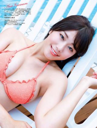 【どストライク！】元姫carat・稲村亜美(20)の週刊誌水着画像