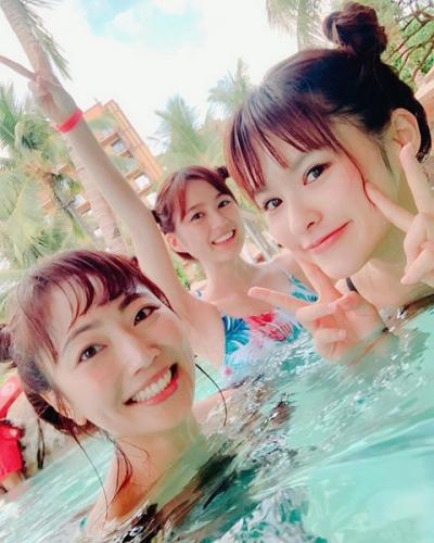 【朗報】乃木坂で一番の巨乳 生田絵梨花ちゃんハワイに女子旅で水着写真披露！