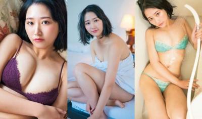 川瀬もえの水着・下着姿の色白おっぱいグラビア画像65枚