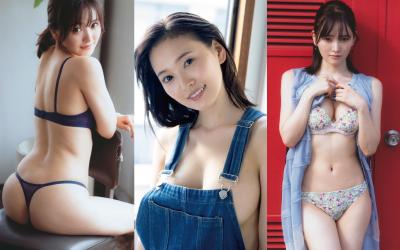 元HKT48のエース兒玉遥の透け乳首とお尻ヌードがエロい画像
