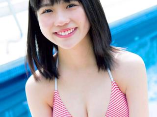 SKE小畑優奈(１５) 高校１年生のフレッシュグラビア。