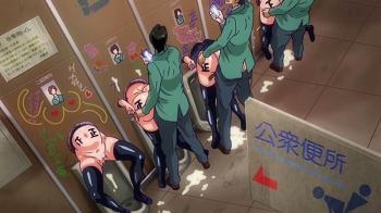 肉便器　公衆 公衆肉便器がずらり☆トイレから突き出た奴隷マンコ☆サクッと抜けるこのトイレ凄すぎる！！ - エロアニメタレスト