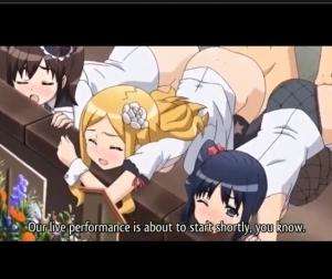 エロアニメ】 アイドルをしている3人のパイパンで童顔の妹3人と近 ...