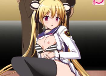 金髪ツインテール美少女！肉棒を咥えたままの激しいアナルセックスで ...