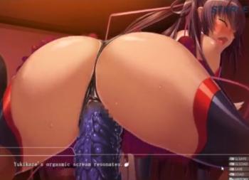 対魔忍ユキカゼ：巨大ディルドで発情オナニー - エロアニメタレスト