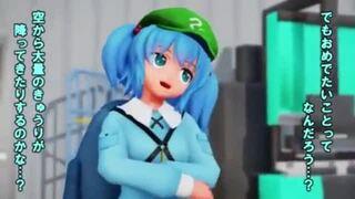 東方の美少女がエロに励んでがんばります。