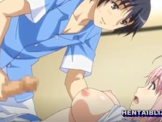 エロアニメ》彼氏に処女を捧げる決心をしたがチンコがデカ過ぎて驚く ...