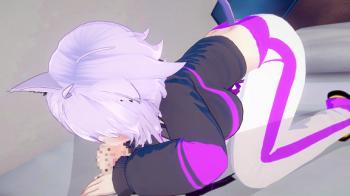 Vtuber 猫又おかゆ】猫又おかゆがイチャイチャセックスするだけ3 ...
