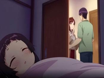 歌のおねえさんだってHしたい　エロ しょうたいむ！～歌のお姉さんだってしたい～＞オフで知り合った父娘を本気で好きになっちゃった！子供のすぐ横で甘々エッチ！ - エロアニメタレスト