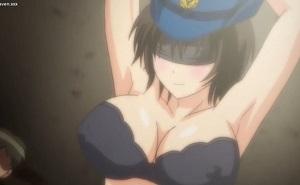凌辱をひたすら耐えるエロ世界 拘束状態の婦警さんの黒ブラジャー♪ﾚｲﾌﾟ強姦が罪に問われないというﾔﾊﾞｲ世界でひたすら弄ばれる被害者!!これは可哀想 - エロアニメタレスト